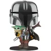 Image de Figurine Funko Pop Star Wars Mandalorian with Yoda Child 25 cm
