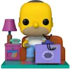 Image de Figurine - Homer Watching TV vynil Funko Simpsons POP Deluxe 18 cm