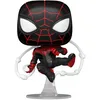 Image de Figurine Funko Pop Marvel Spiderman Miles Morales Advanced Tech Suit 9 cm