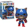 Image de Funko Pop Marvel Captain America Capwolf édition limitée exclusive