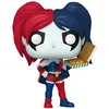 Image de Figurine de collection en vinyle Funko DC Comics Harley Quinn Takeover POP! Heroes Harley with Pizza 9 cm