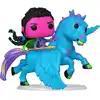 Image de Figurine de collection en vinyle Funko Avengers Endgame POP! Rides Deluxe Valkyrie's Flight 9 cm