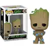 Image de Funko Pop Marvel Gardiens de la Galaxie Groot avec Grunds