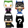 Image de Figurine de collection en vinyle Funko DC Bitty POP! The Joker (x4) 2,5 cm