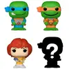 Image de Figurine bitty pop teenage mutant ninja turtles leonardo Funko Blister 4 (x4) TU