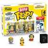 Image de Figurine bitty pop minions series 3 Funko Blister 4 (x4) 2,2 cm