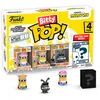 Image de Figurine bitty pop minions series 4 (x4) Funko Blister 4 (x4) 2,2 cm