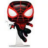Image de Figurine Funko POP Marvel Spiderman 2 Miles Morales Upgraded Suit 9 cm