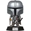 Image de Figurine de collection en vinyle Funko Star Wars The Mandalorian POP The Mandalorian 9 cm