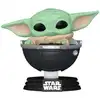 Image de Figurine de collection en vinyle Funko Star Wars The Mandalorian POP Grogu 9 cm