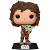 Image de Figurine de collection en vinyle Funko Star Wars The Mandalorian POP Peli Motto W/Grogu 9 cm