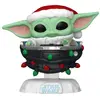 Image de Figurine Funko Star Wars: Mandalorian POP! Holiday Grogu Pram 9 cm