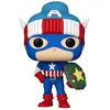 Image de Figurine Funko Marvel POP! Vinyl Holiday Capt. America 9 cm