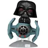 Image de Figurine Funko POP Rides Deluxe Star Wars Darth Vader with Tie Advanced Starfighter TU