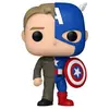 Image de Figurine Funko Marvel POP! Vinyl Split- Captain A/Steve R 9 cm