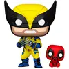 Image de Figurine Funko POP Marvel Deadpool & Wolverine Wolverine with Babypool 9 cm
