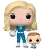 Image de Figurine Funko Marvel The Fantastic 4 Invisible Woman & Franklin 9 cm