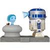 Image de Figurine Funko POP Deluxe Star Wars R2-D2 and Princess Leia Hologram 10 cm