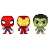 Image de Figurine en vinyl Funko Marvel Pocket POP! Easter (x3) 4 cm