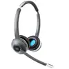 Image de Casque Cisco 562 sans fil DECT pour bureau ou centre d'appels Binaural Noir Gris