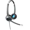 Image de Auriculaires Cisco 522 filaires USB et jack 3,5 mm pour bureau et call center noirs et gris