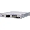 Image de Cisco CBS250-16T-2G-EU Switch réseau 16 ports GE 2 x 1 G SFP Argent