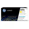 Image de HP 655A Toner LaserJet jaune authentique