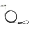 Image de Cadenas de sécurité HP Essential à combinaison pour ordinateur portable, acier galvanisé, câble 1,22 m, noir