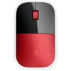 Image de Ratón HP Z3700 sans fil 1200 DPI rouge ambidextre design élégant