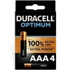 Image de alcalines AAA Optimum 1,5 V LR03 pack de 4