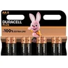 Image de Pack de 8 piles alcalines AA Duracell Plus, 1,5V LR06