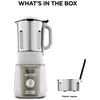 Image de Blender chauffant - Kenwood SOUPEASY+ - CBL30.000CP - 1000 W - 1,75 L - 4 programmes - champagne