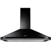 Image de Hotte décorative murale Falcon FCLAHDC90BL/C 90 CM Noir chromé