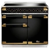 Image de PIANO DE CUISSON ELISE LUXE TAB IND 100 CMNOIR LAITON