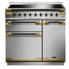 Image de ELS90EISS/BE-EU 90 CM INOX et NOIR LAITON
