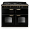 Image de CLDLB110DFPGBL/AB-E1 110 CM NOIR LAITON ANTIQUE
