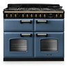 Image de CLDLB110DFPSTB/AB-E1 110 CM ROCHE BLEUE LAITON ANTIQUE