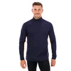 Image de Mizuno Tech Thermal Charge 1/2 Zip Vêtements homme Bleu marine XL