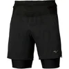 Image de Mizuno Trail Multipocket 2 en 1 Vêtements homme Noir L