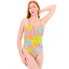 Image de Speedo Club Training Allover V-Back Vêtements femme Bleu 36