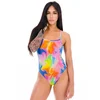 Image de Speedo Printed V-back Vêtements femme Rose 34