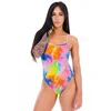 Image de Speedo Printed V-back Vêtements femme Rose 36
