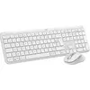 Image de Sans fil MK950 Signature Slim, design élégant, saisie et clic discrets - Blanc casse