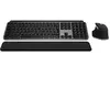 Image de MX Keys S Combo for Mac, clavier et souris sans fil, repose-poignets, clavier retroeclaire, defilement rapide, Bluetooth USB-C