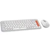 Image de POP ICON COMBO, Bluetooth, frappe confortable - Blanc