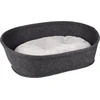 Image de Panier Xepp feutre oval gris