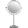 Image de Bella - Miroir sur pied double face grossissant et lumineux rechargeable