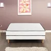 Image de Ensemble matelas sommier 140 x 190 cm Hauteur 24 cm - ressorts ensachés - 7 zones - réversible - fabriqué en Belgique - DEKO DREAM
