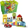 Image de LEGO 10914 DUPLO La boîte de briques deluxe, Jeu de Construction avec Rangement, Jouet éducatif pour bébés de 1 an et demi