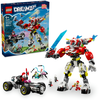 Image de LEGO® DREAMZzz  Cooper’s Tiger Mech & Zero’s Hot Rod Car Toy Vehicle Model for Kids 71497